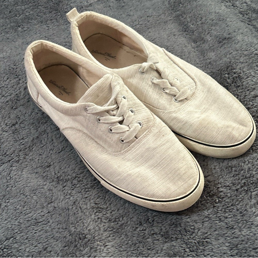 Men's Cream Casual Shoes